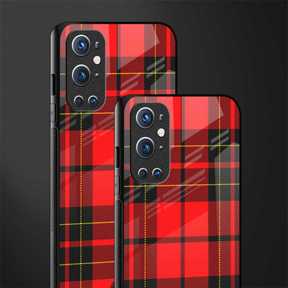 cozy red sweater glass case for oneplus 9 pro image-2