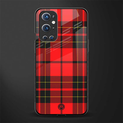 cozy red sweater glass case for oneplus 9 pro image