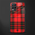 cozy red sweater glass case for realme narzo 30 5g image