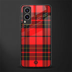 cozy red sweater glass case for vivo v21e 5g image