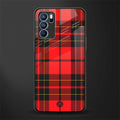 cozy red sweater glass case for oppo reno6 pro 5g image