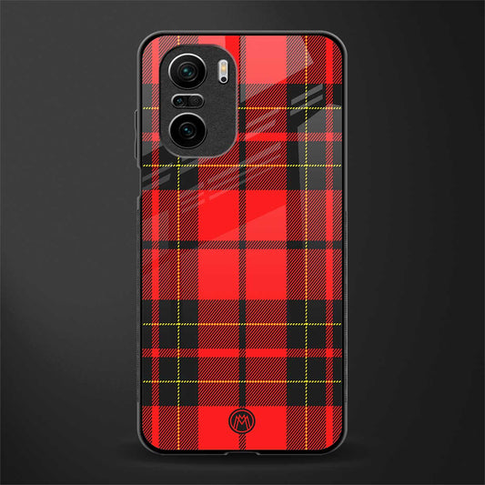 cozy red sweater glass case for mi 11x 5g image