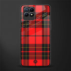 cozy red sweater glass case for realme narzo 50 image