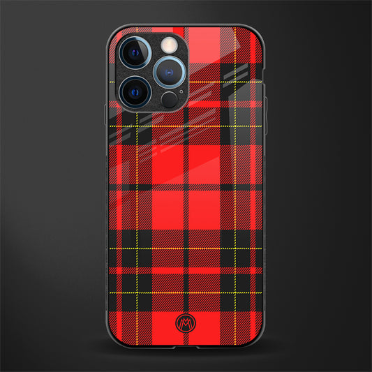 cozy red sweater glass case for iphone 12 pro image