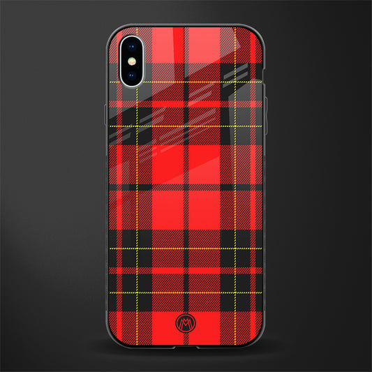 cozy red sweater glass case for iphone xs max image