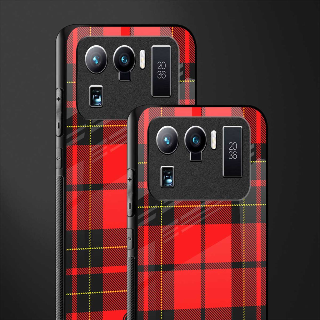 cozy red sweater glass case for mi 11 ultra 5g image-2
