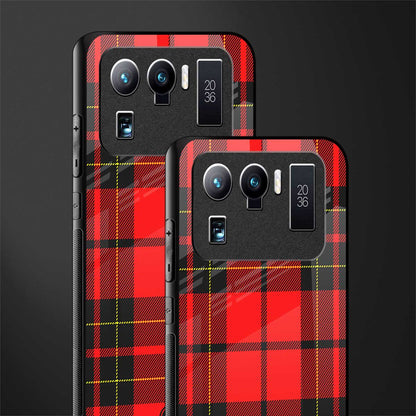 cozy red sweater glass case for mi 11 ultra 5g image-2