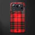 cozy red sweater glass case for mi 11 ultra 5g image