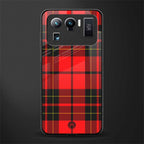 cozy red sweater glass case for mi 11 ultra 5g image