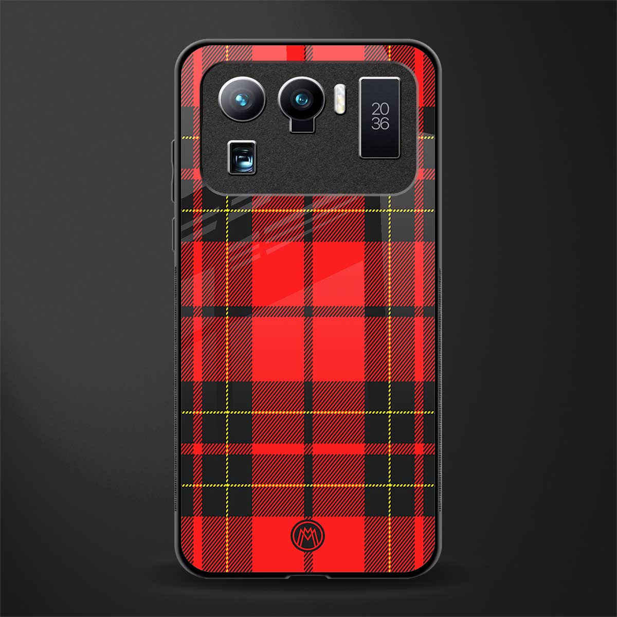 cozy red sweater glass case for mi 11 ultra 5g image