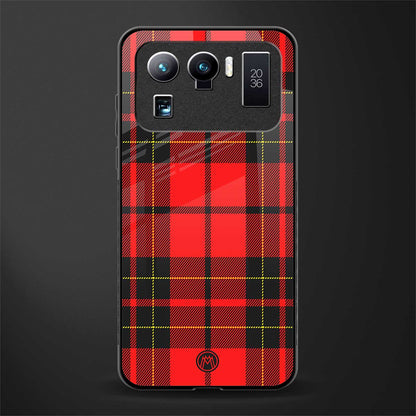 cozy red sweater glass case for mi 11 ultra 5g image