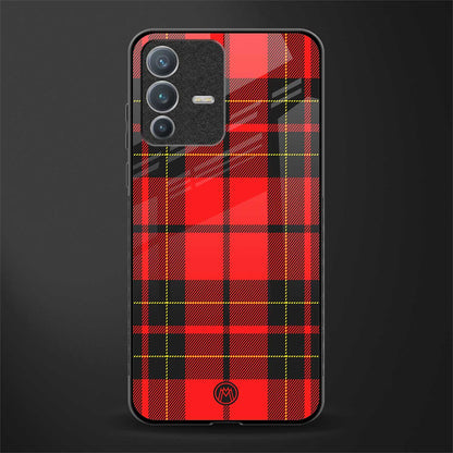 cozy red sweater glass case for vivo v23 pro 5g image