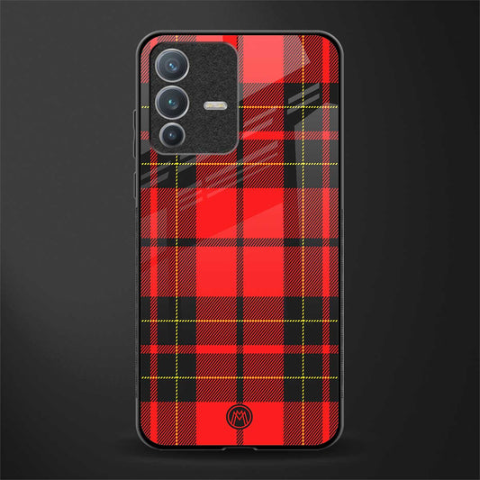 cozy red sweater glass case for vivo v23 pro 5g image