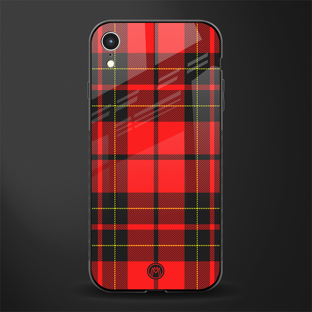 cozy red sweater glass case for iphone xr image