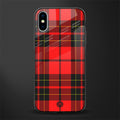 cozy red sweater glass case for iphone xs image