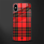 cozy red sweater glass case for iphone xs image