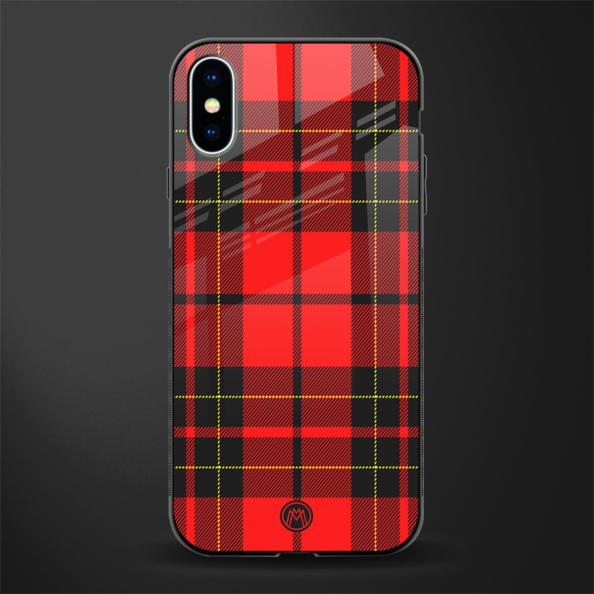 cozy red sweater glass case for iphone xs image
