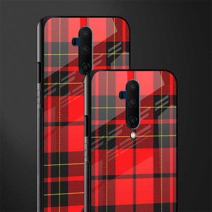 cozy red sweater glass case for oneplus 7t pro image-2