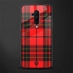 cozy red sweater glass case for oneplus 7t pro image