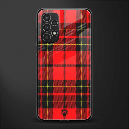 cozy red sweater back phone cover | glass case for samsung galaxy a13 4g