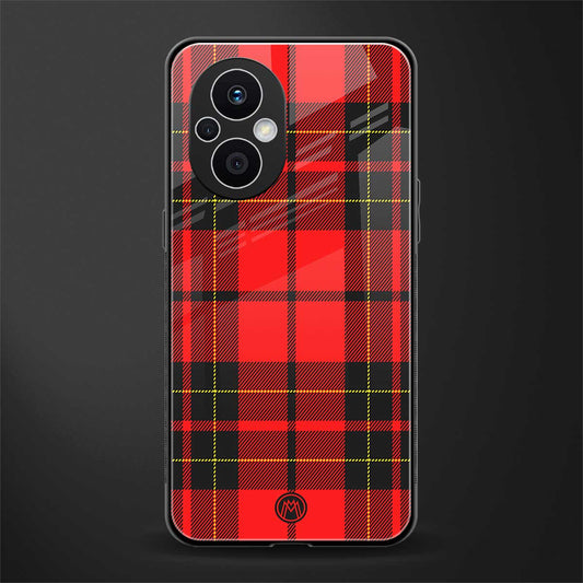 cozy red sweater back phone cover | glass case for oppo f21 pro 5g