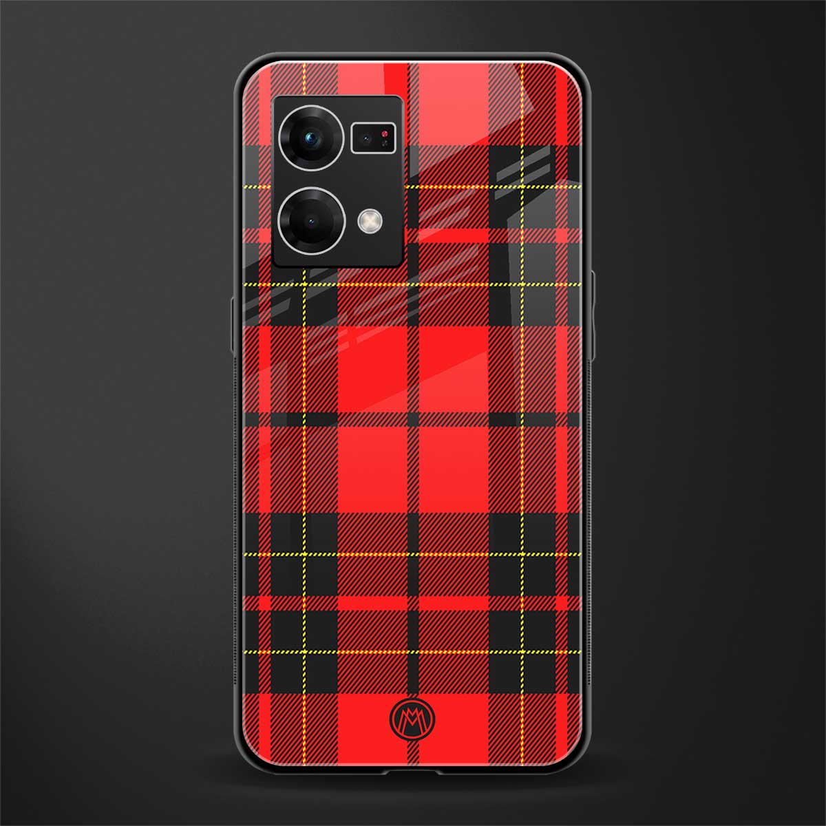 cozy red sweater back phone cover | glass case for oppo f21 pro 4g