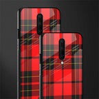 cozy red sweater glass case for oneplus 7 pro image-2