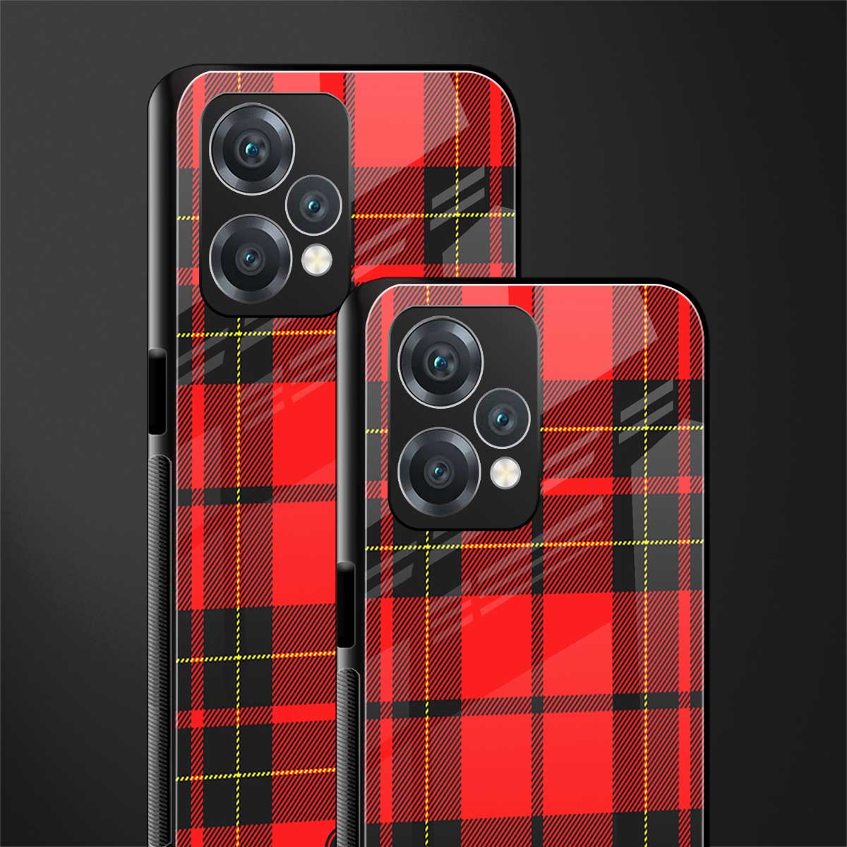 cozy red sweater back phone cover | glass case for oneplus nord ce 2 lite 5g