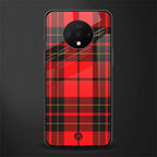 cozy red sweater glass case for oneplus 7t image
