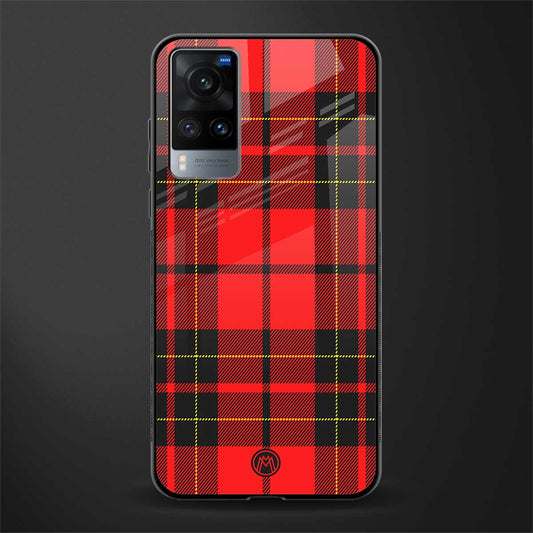 cozy red sweater glass case for vivo x60 image