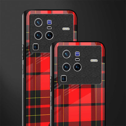 cozy red sweater glass case for vivo x80 pro 5g image-2