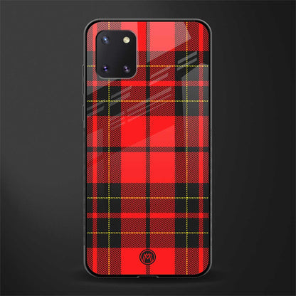 cozy red sweater glass case for samsung galaxy note 10 lite image