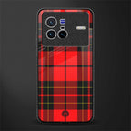 cozy red sweater glass case for vivo x80 image