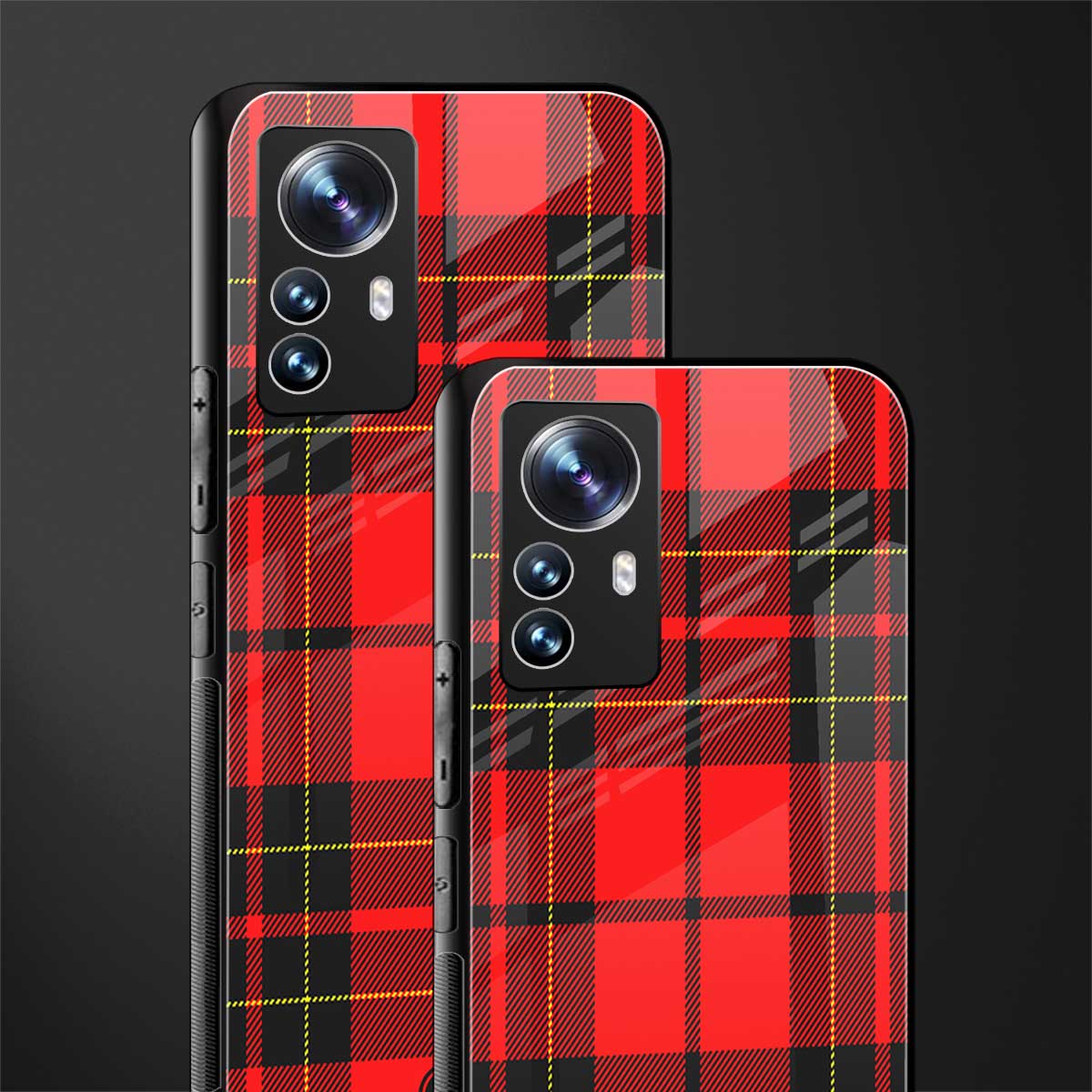 cozy red sweater back phone cover | glass case for xiaomi 12 pro