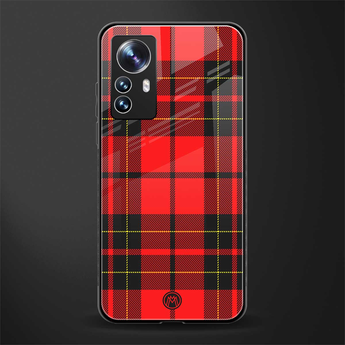 cozy red sweater back phone cover | glass case for xiaomi 12 pro