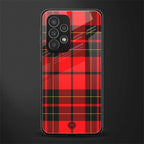 cozy red sweater back phone cover | glass case for samsung galaxy a33 5g