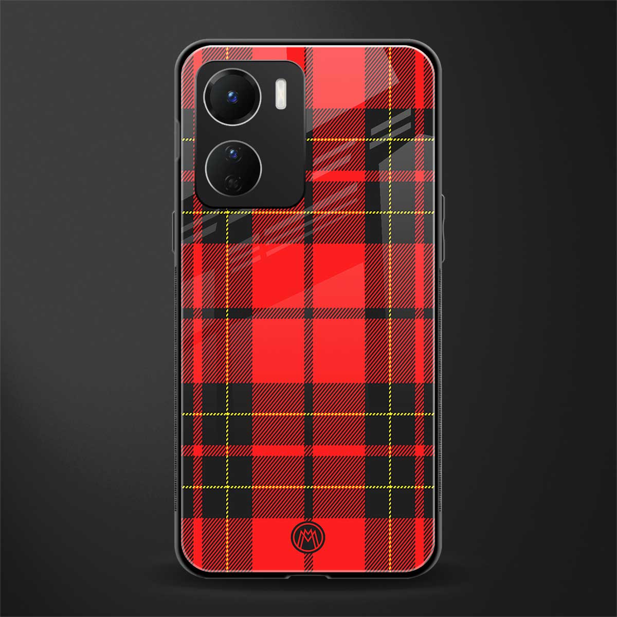 cozy red sweater back phone cover | glass case for vivo y16