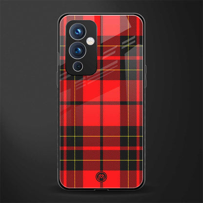 cozy red sweater back phone cover | glass case for oneplus 9