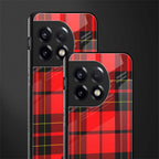 cozy red sweater back phone cover | glass case for oneplus 11r