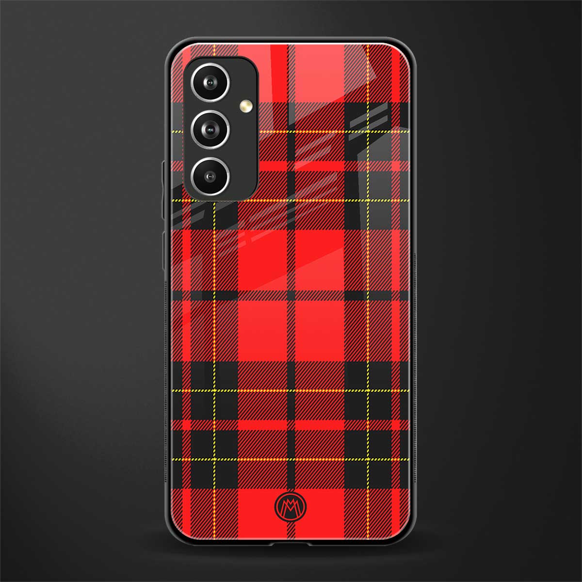 cozy red sweater back phone cover | glass case for samsung galaxy a54 5g