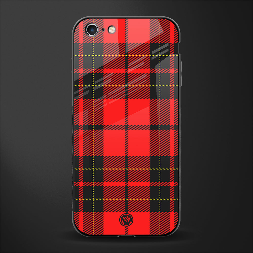 cozy red sweater glass case for iphone 6 plus image