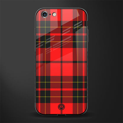 cozy red sweater glass case for iphone 6 plus image