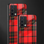 cozy red sweater back phone cover | glass case for oppo a74 4g