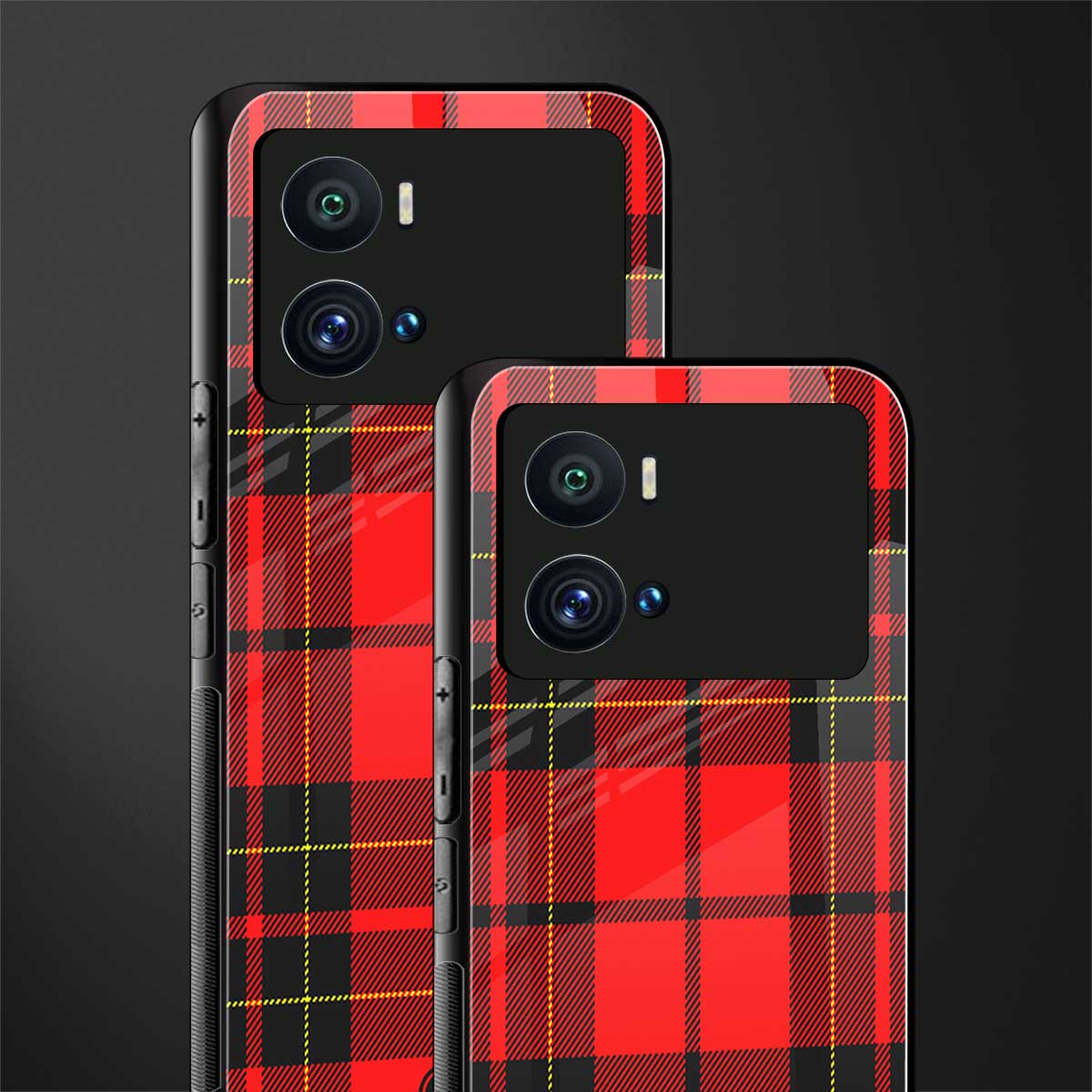 cozy red sweater back phone cover | glass case for iQOO 9 Pro