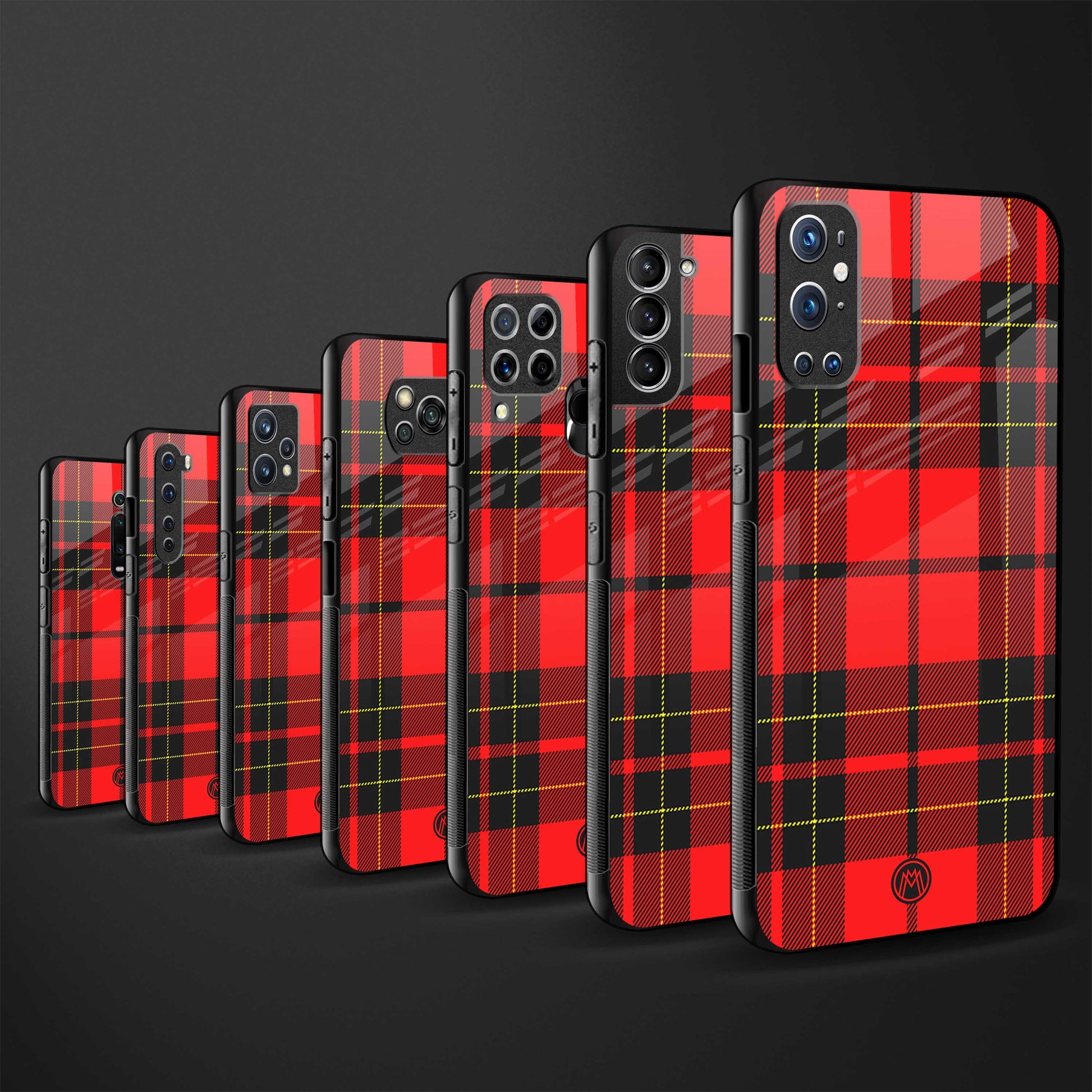 cozy red sweater glass case for redmi 9 prime image-3