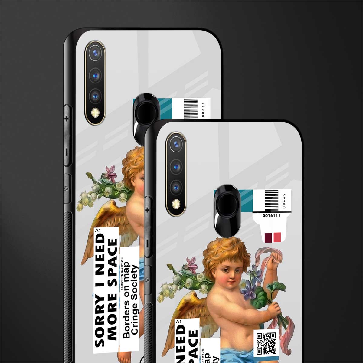 cringe society glass case for vivo y19 image-2