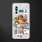 cringe society glass case for vivo v15 pro image