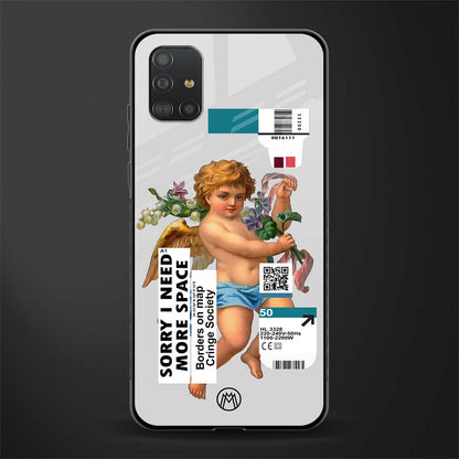 cringe society glass case for samsung galaxy a51 image