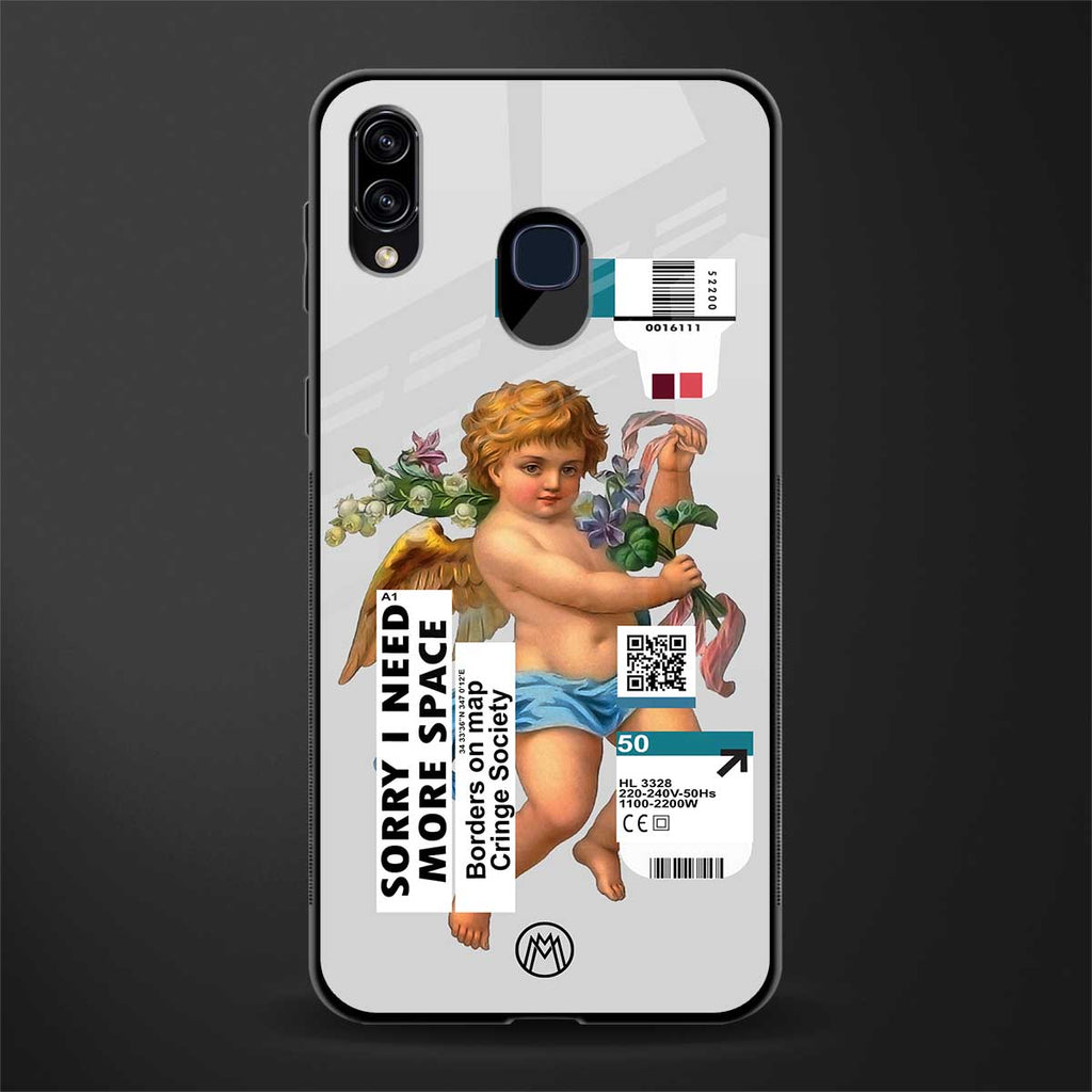 cringe society glass case for samsung galaxy m10s image