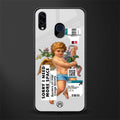 cringe society glass case for samsung galaxy m10s image